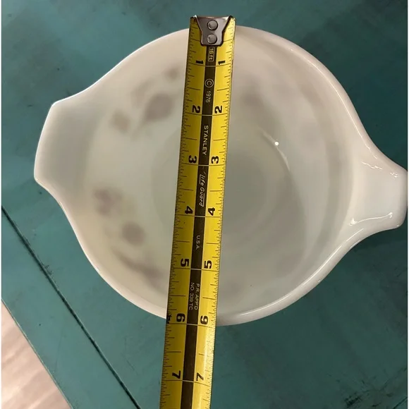 1960’s Pyrex mixing bowl Early American Pattern 1.5 Pt Colonial Cinderella - Picture 5 of 9